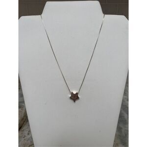 .925 Star and Box Chain Sterling Silver Jewelry #reward #night